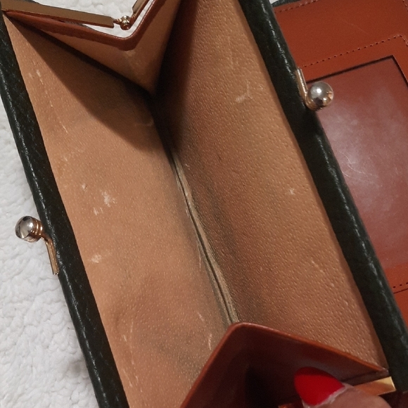 Dooney & Bourke Black and Brown Wallet - Picture 8 of 10